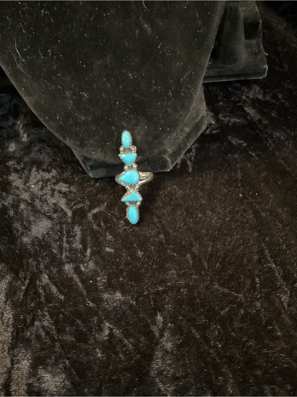 Navajo Turquoise Sterling Silver Ring